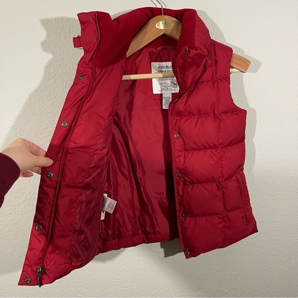 Eddie Bauer Goose Down Puffer Vest - Picture 5 of 13